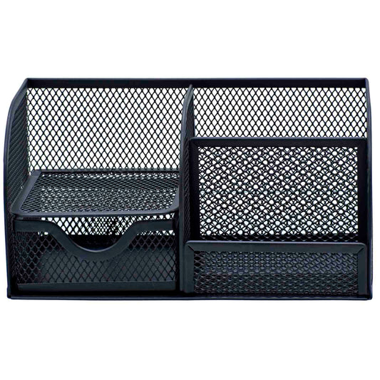 Mesh Multifunctional Desk Organizer with Drawer
