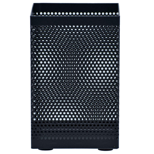 Square Perforated Metal Pen Holder
