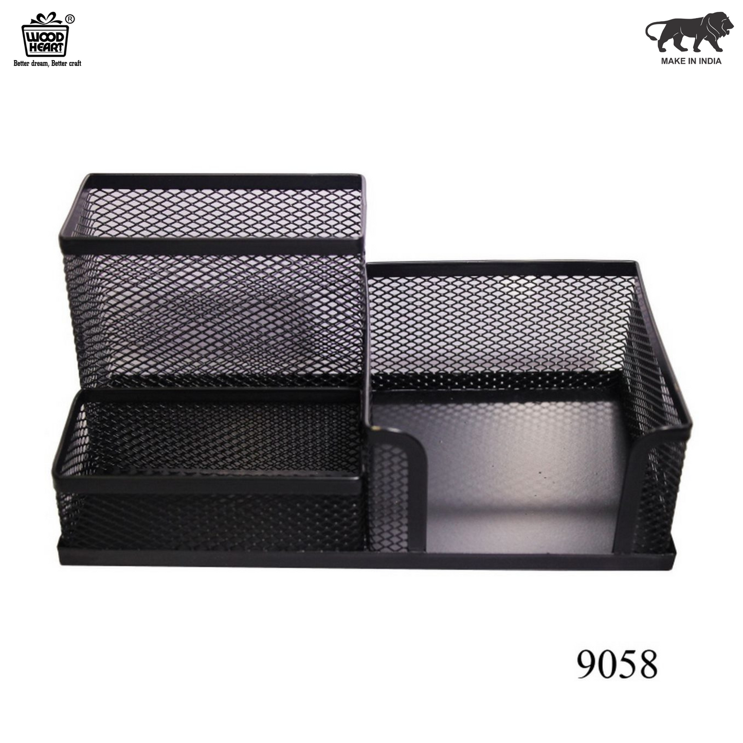 Mesh Metal Desk Organizer