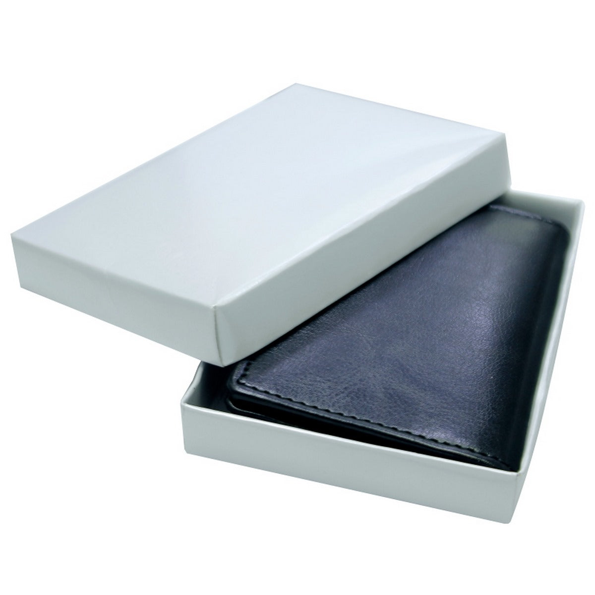 Executive Foldable Leather Business Card Holder
