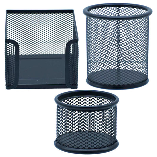 MeshMate 3-in-1 Desk Organizer Set