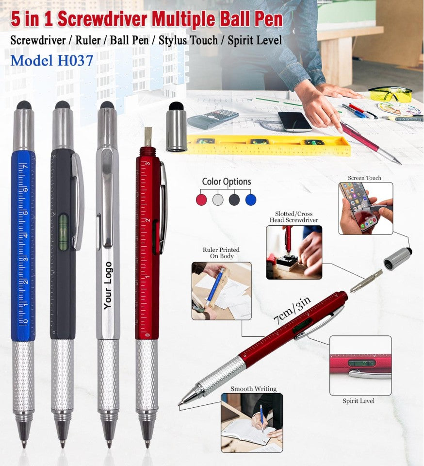 MultiPro™ 5-in-1 Screwdriver Ball Pen