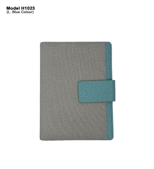 Executive Office Planner – Dual-Tone Fabric & Leather Edition