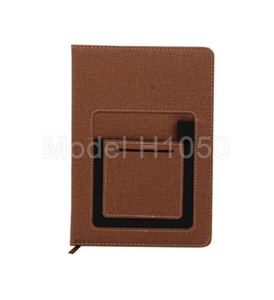 A5 Multi-Utility Notebook Diary with Mobile & Card Holder