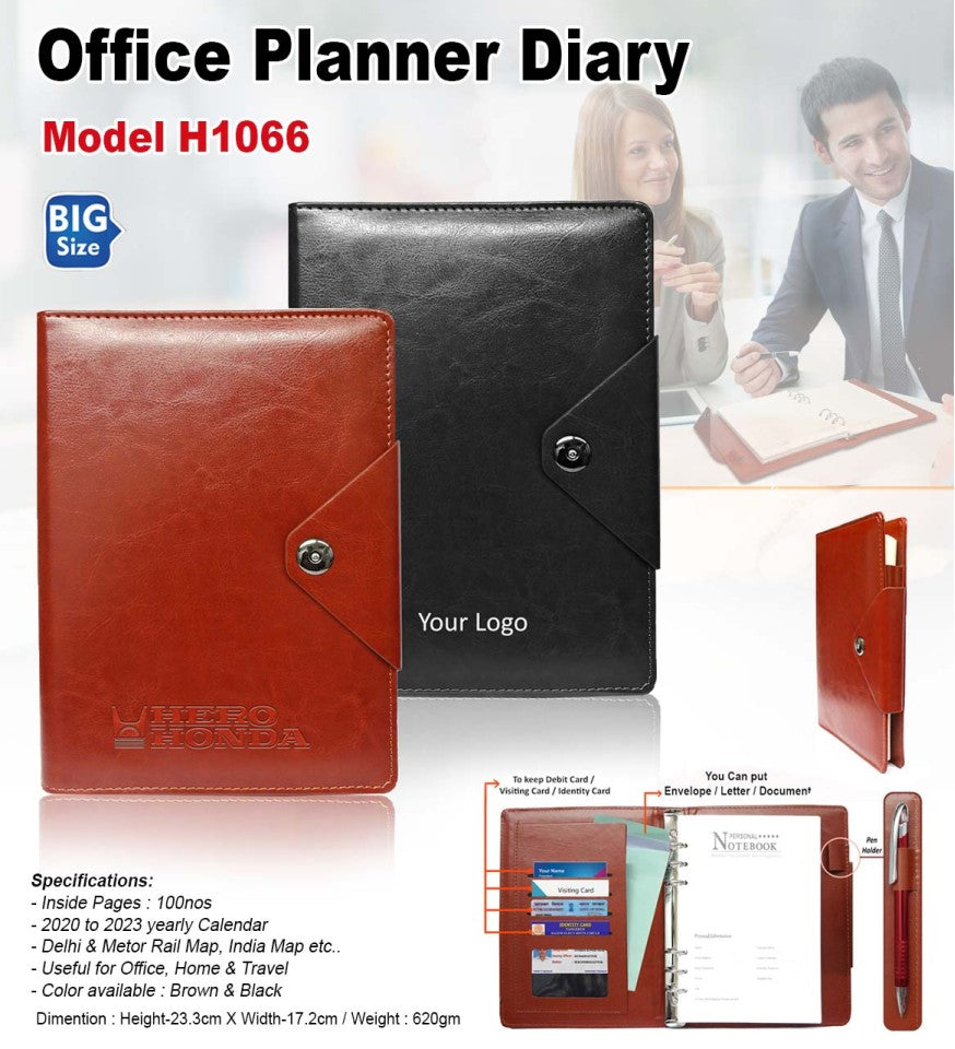 Office Planner Diary – Premium PU Organizer (Big Size)