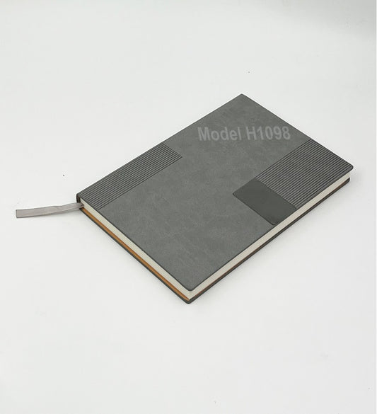 A5 Premium Notebook Diary with Metal Plate