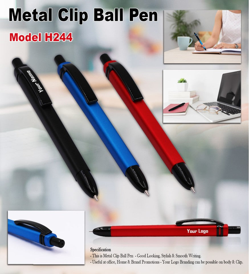 EliteWrite Metal Clip Ball Pen