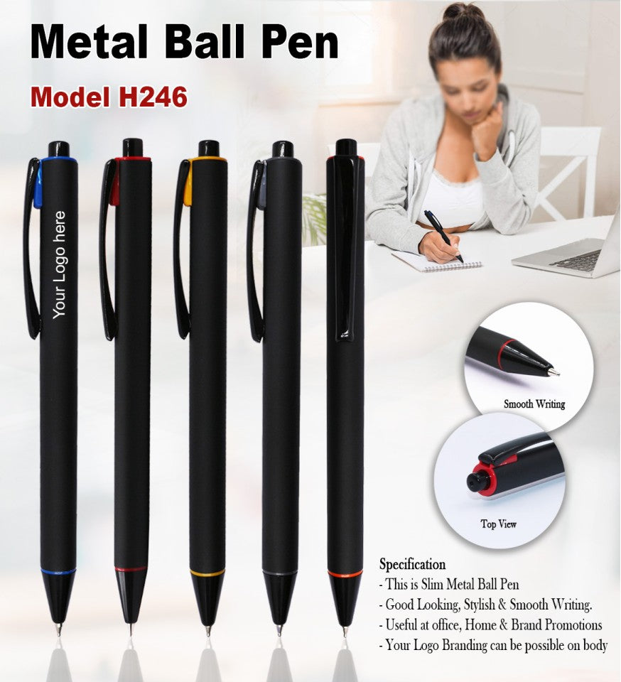 Metal Ball Pen – Slim & Stylish
