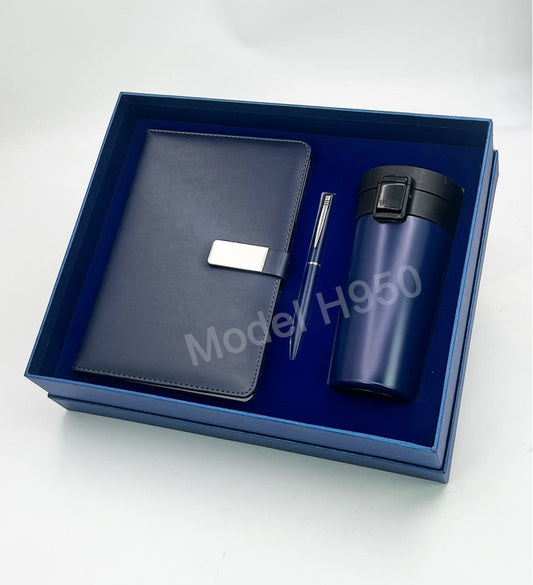 3 in 1 Premium Gift Set Notebook Diary, Vacuum Mug And Metal Ball Pen