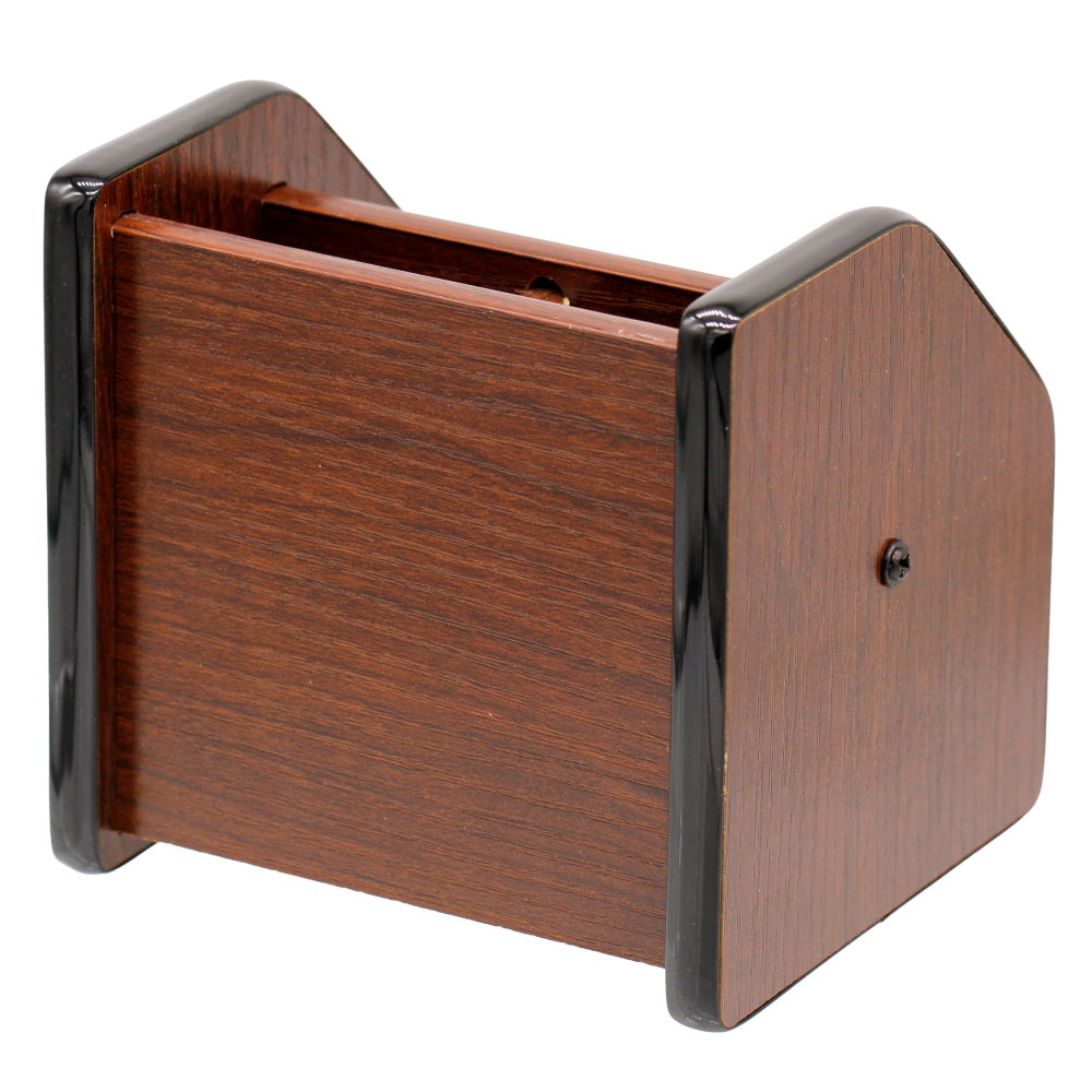 Compact Wooden Pen & Accessory Holder