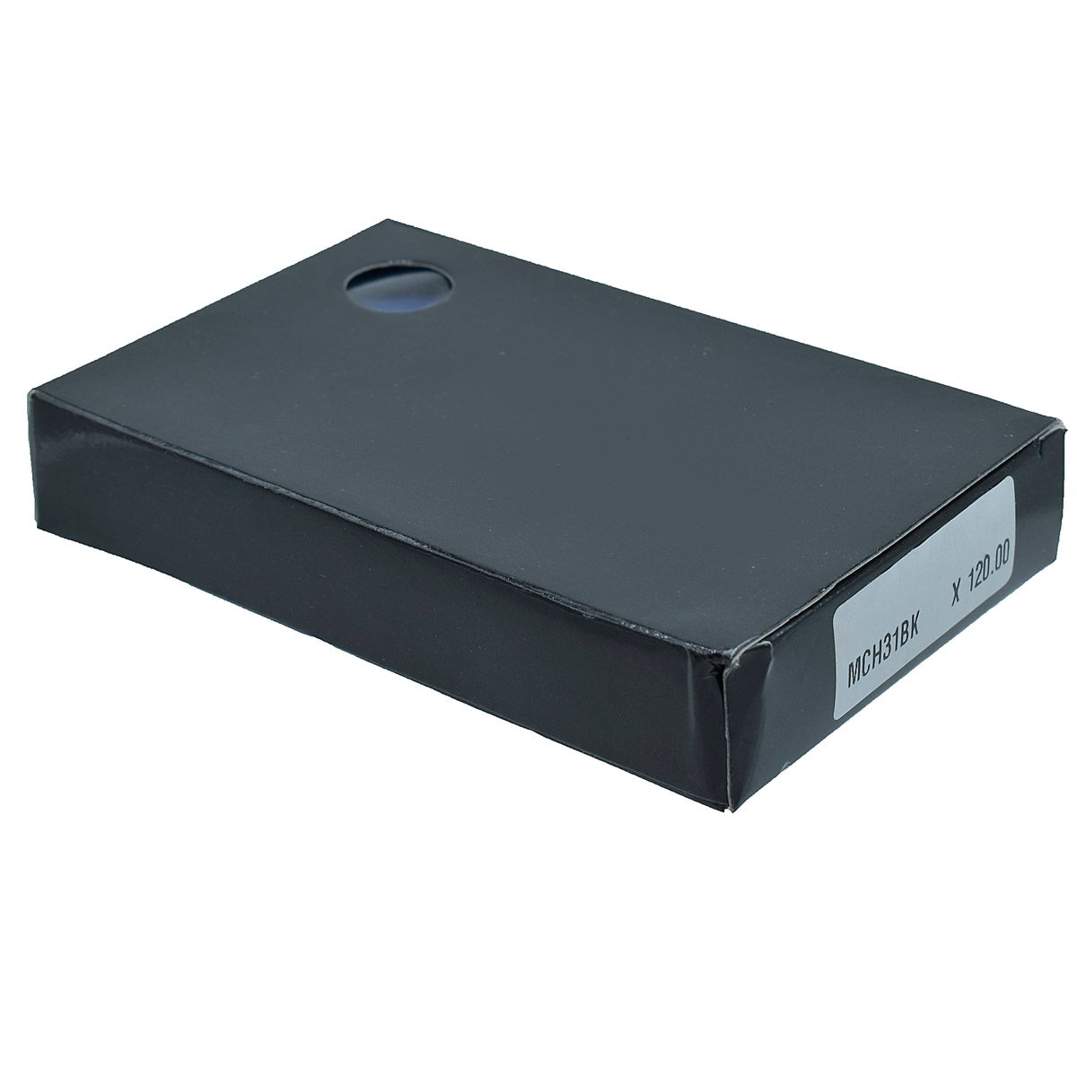 Classic Black PU Leather Business Card Holder