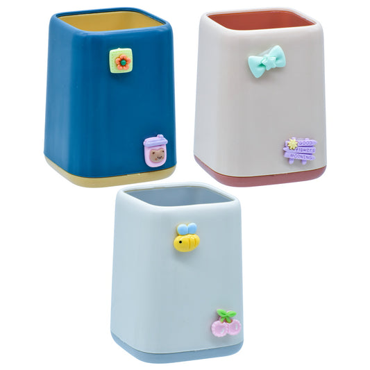 Cute Decorative Pen Holder – Cartoon Design