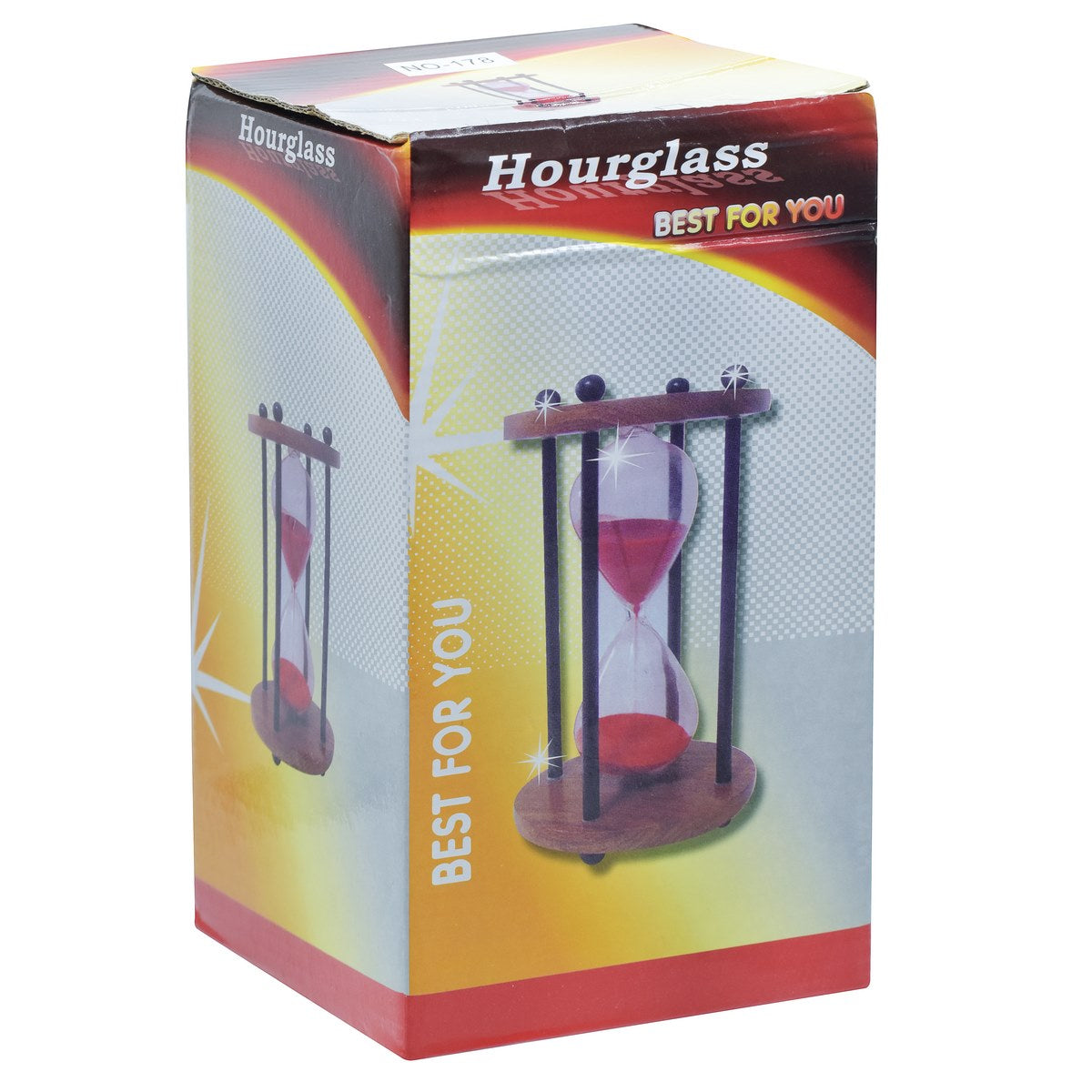 Wooden Frame Sand Timer – 15 Minute Countdown