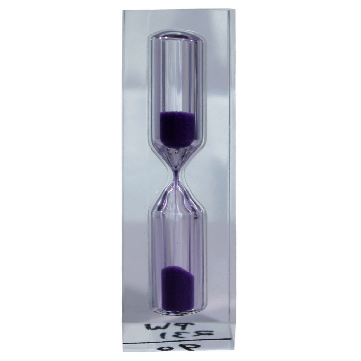 Acrylic Frame Mini Hourglass Timer – Purple Sand