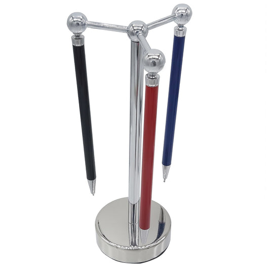 Magnetic 3-Pen Rotating Stand