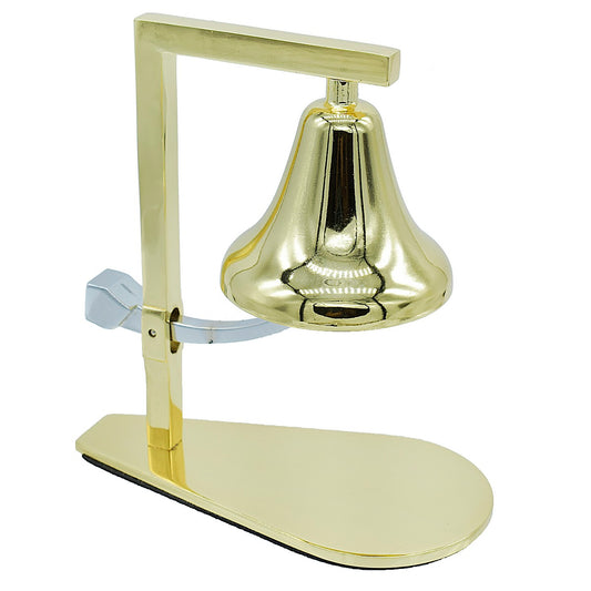 Wood Heart Premium Gold Table Bell