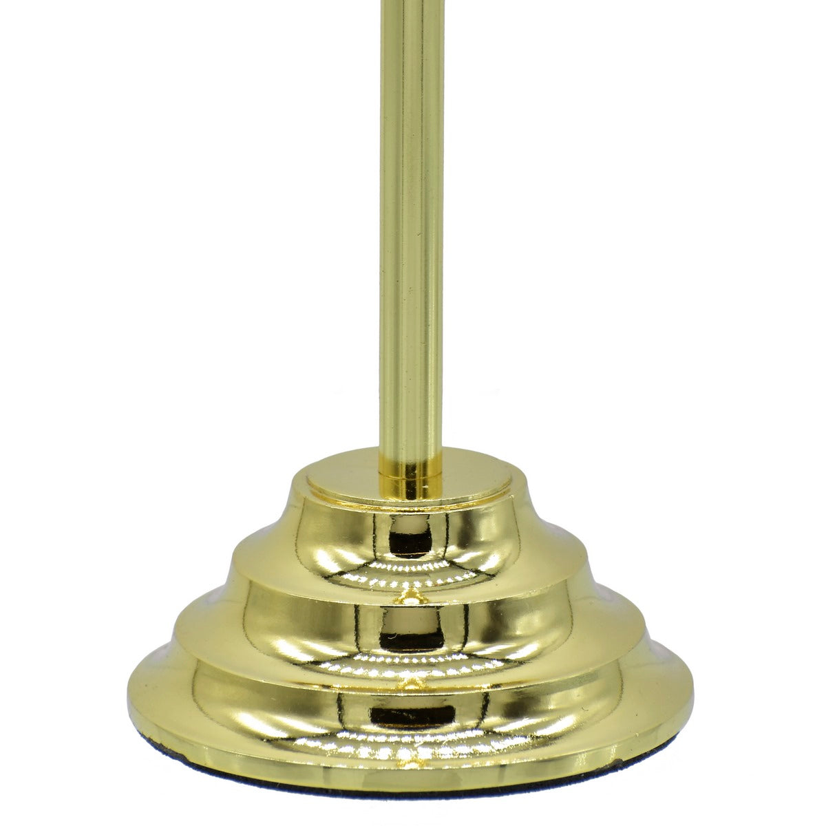 Indian Table Flag with Gold Finish Stand