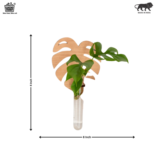 LeafGlow™ Wooden Wall Propagation Station