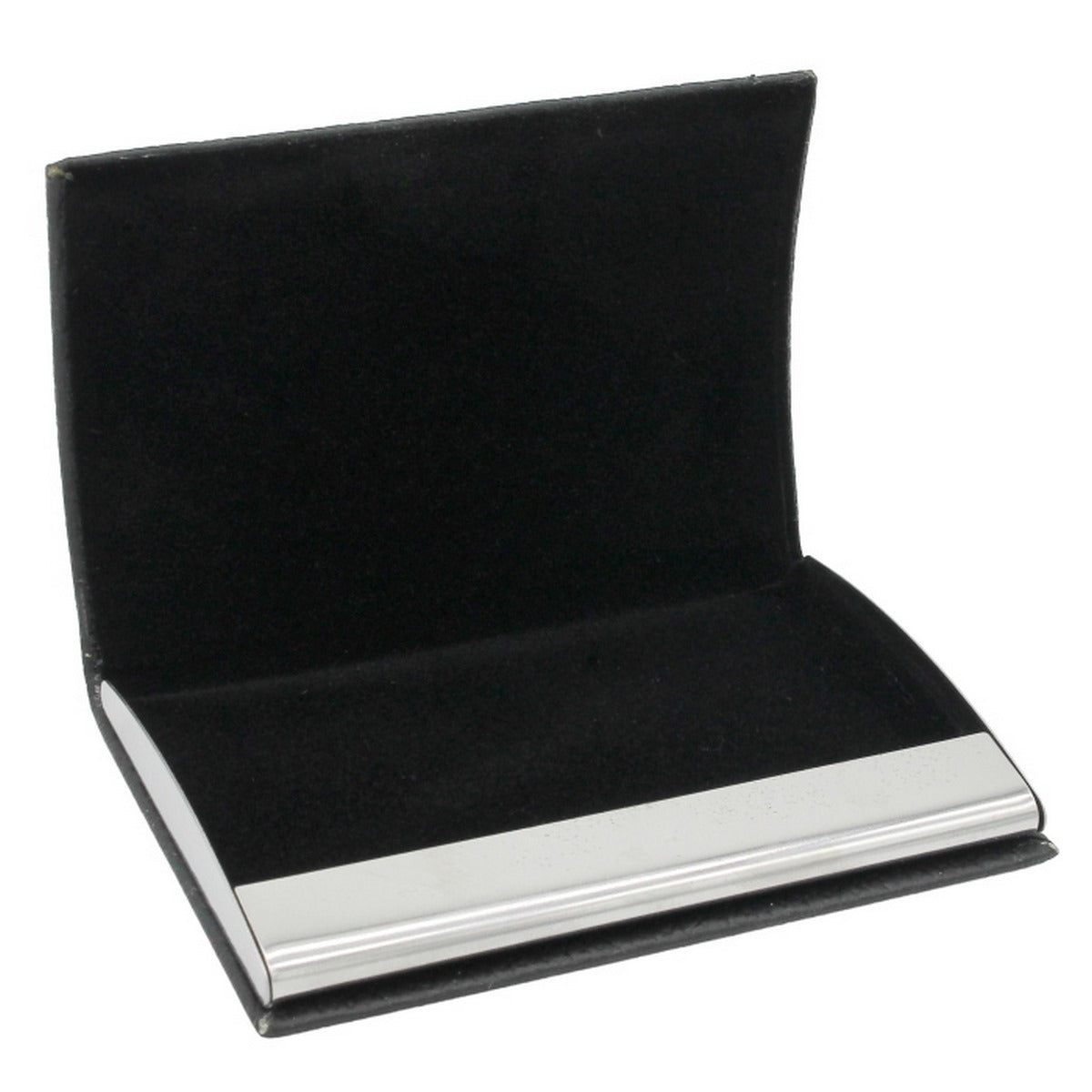 Classic Textured Leather Business Card Holder