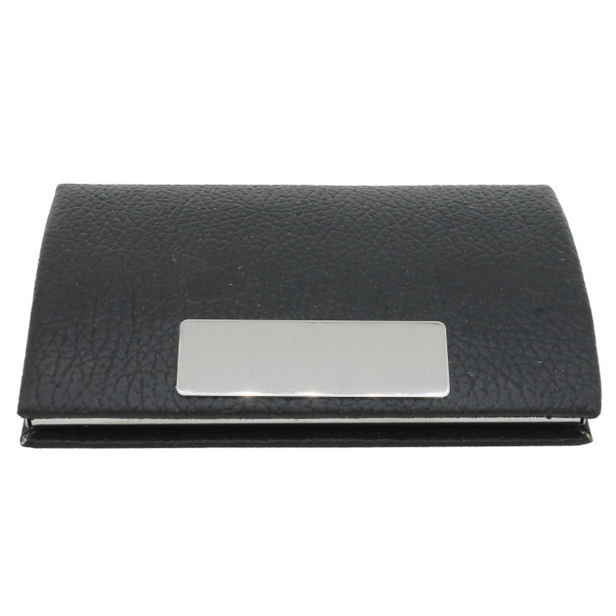 Classic Textured Leather Business Card Holder