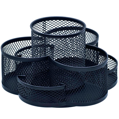 Round Mesh Pen & Stationery Organizer