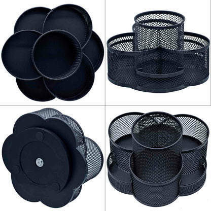 Round Mesh Pen & Stationery Organizer