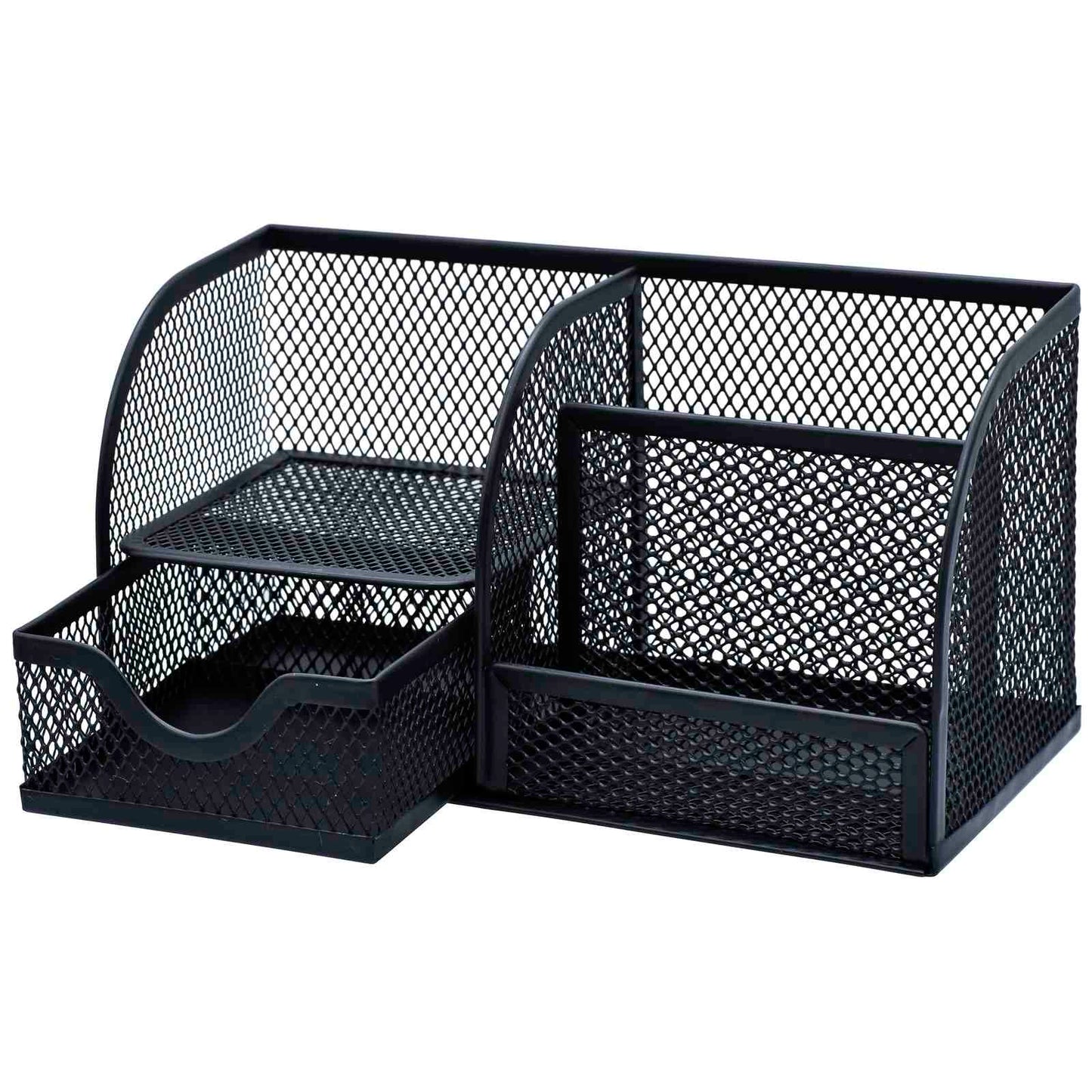 Mesh Multifunctional Desk Organizer with Drawer