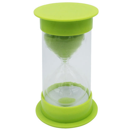 Green Plastic Hourglass Sand Timer