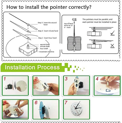 Modern Square Wooden Wall Clock with Bold Numerals – Minimalist Dual Tone Design by Wood Heart