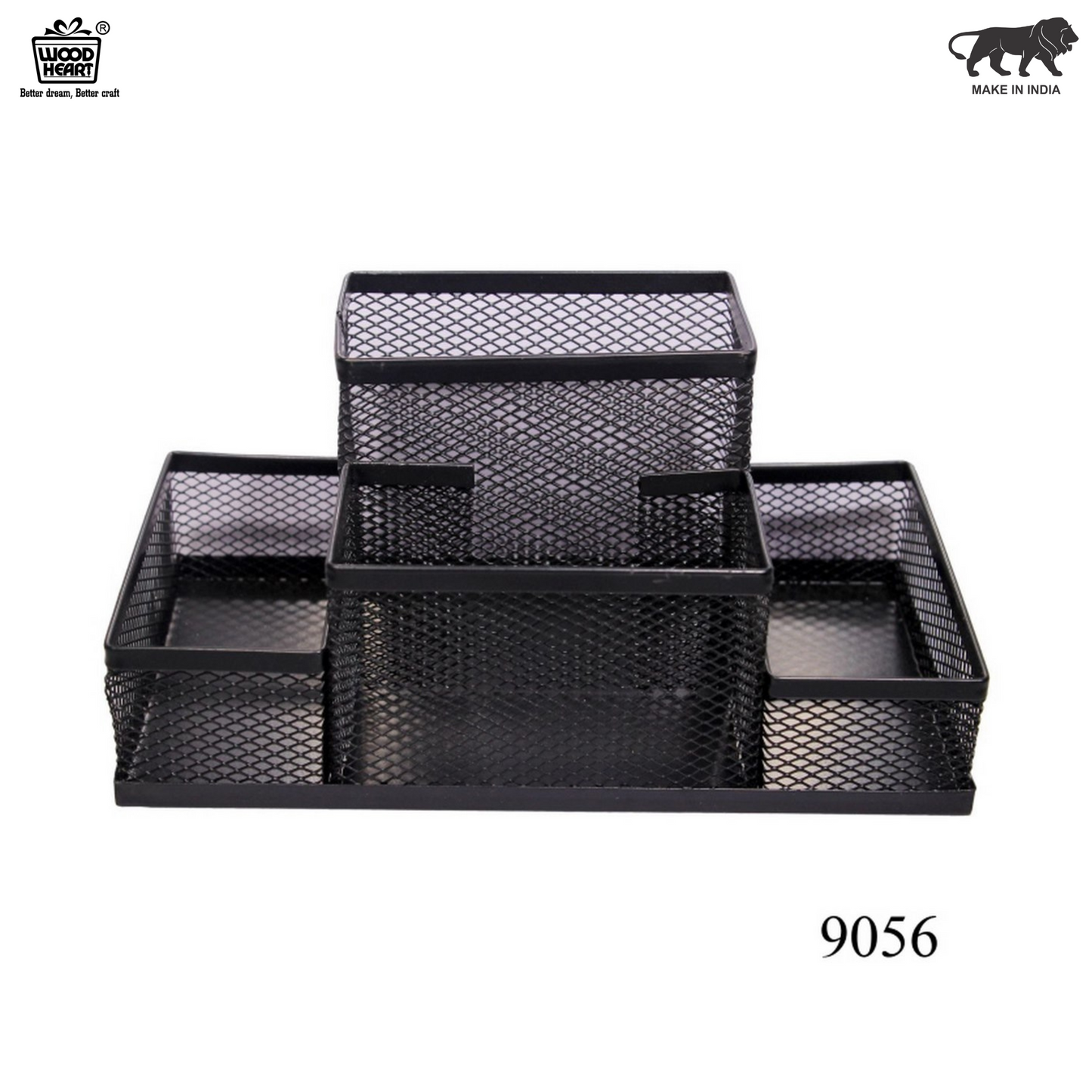 Mesh Letter Holder and Pen Stand Combo