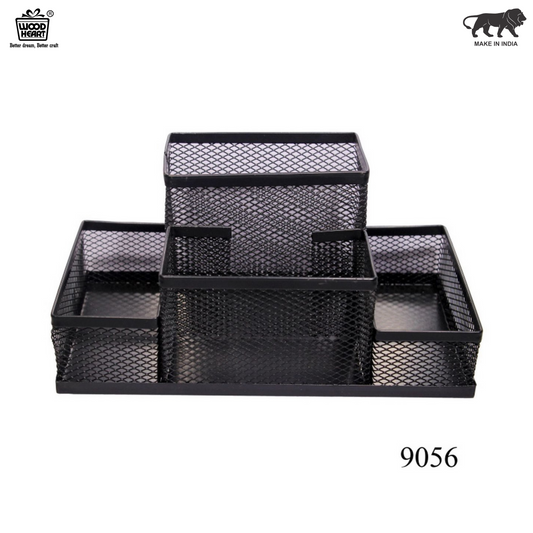 Mesh Letter Holder and Pen Stand Combo