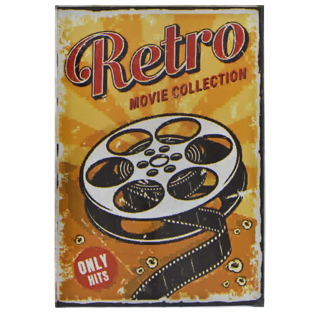 Retro Movie Collection Acrylic Paperweight
