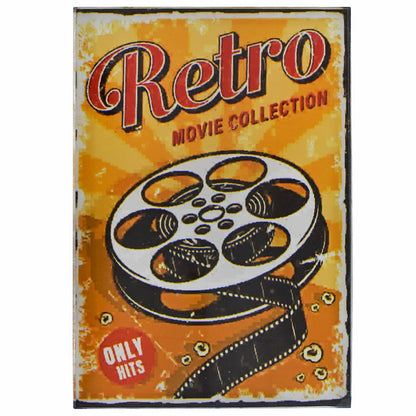 Retro Movie Collection Acrylic Paperweight