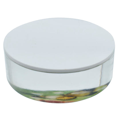 Mandala Art Round Acrylic Paperweight