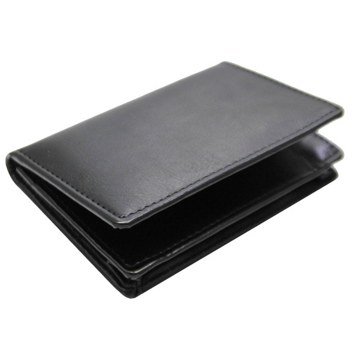 Executive Foldable Leather Business Card Holder