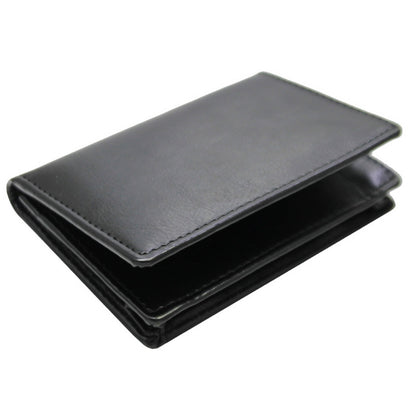 Executive Foldable Leather Business Card Holder