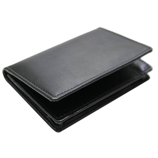 Executive Foldable Leather Business Card Holder