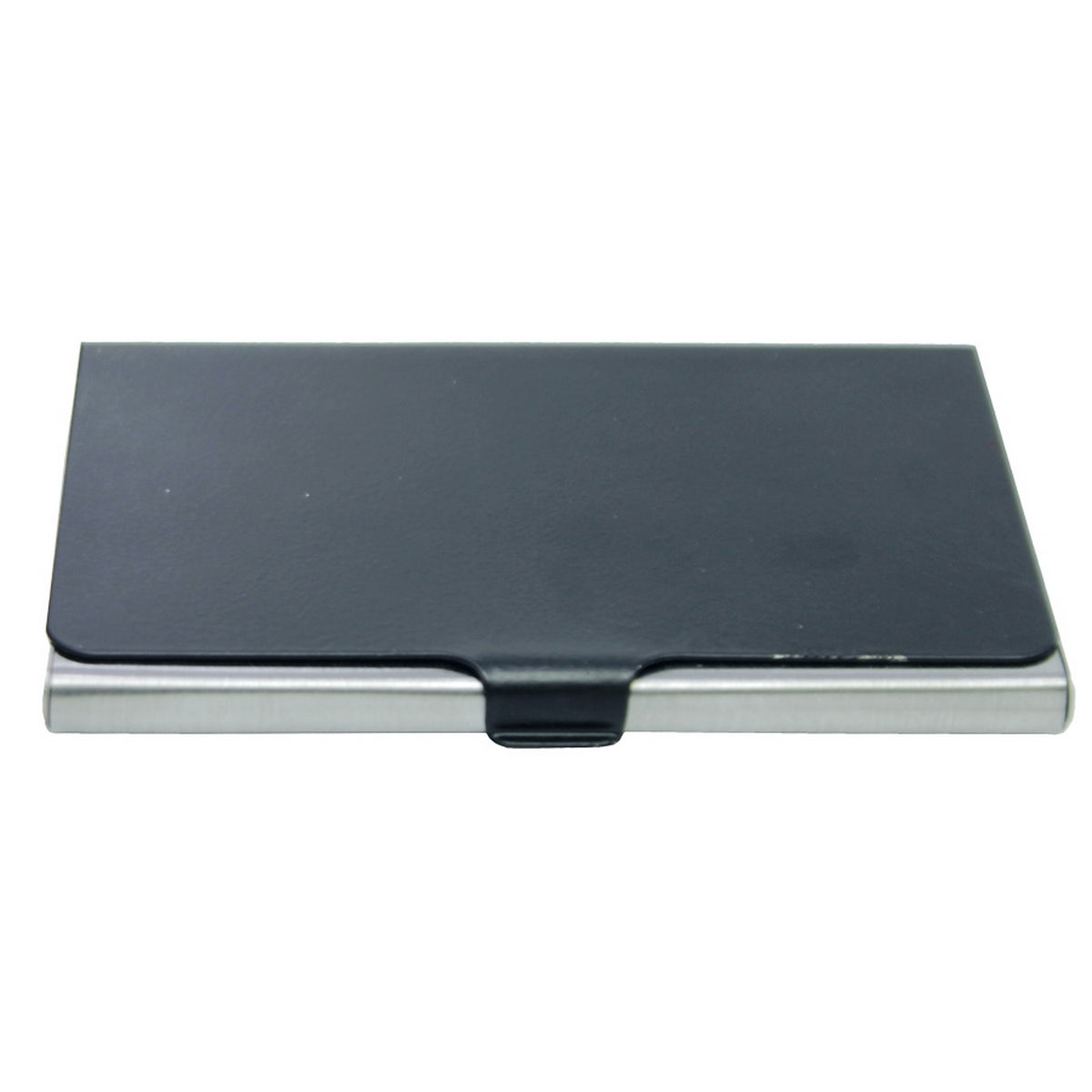 Slim Metal & Leather Business Card Holder