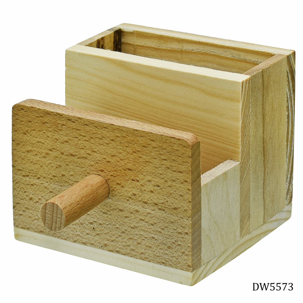 WoodPeg Tissue Dispenser & Organizer
