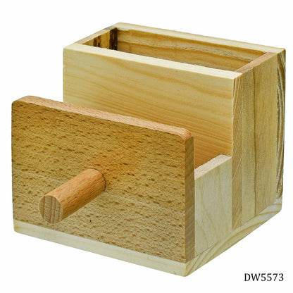 WoodPeg Tissue Dispenser & Organizer