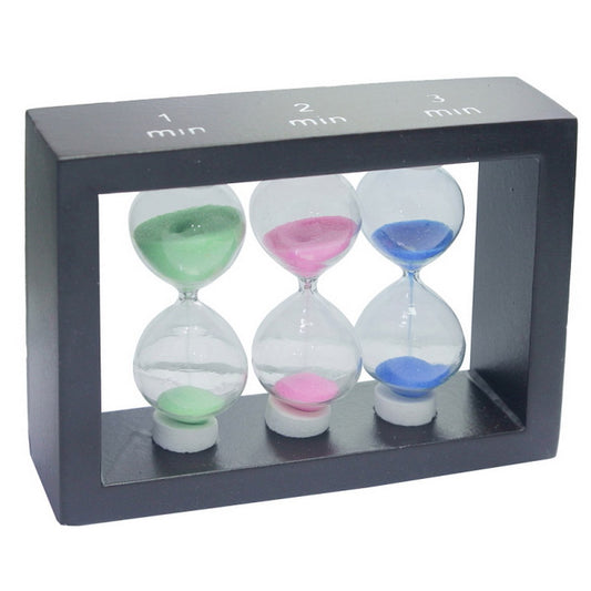 Triple Sand Timer – 1, 2 & 3 Minute Countdown