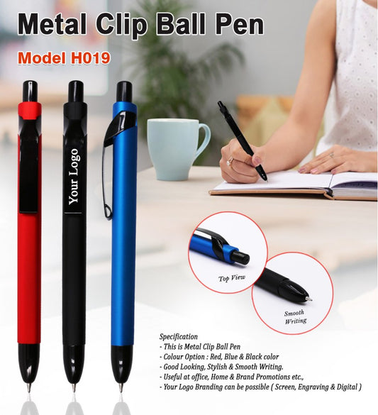Metal Clip Executive Ball Pen