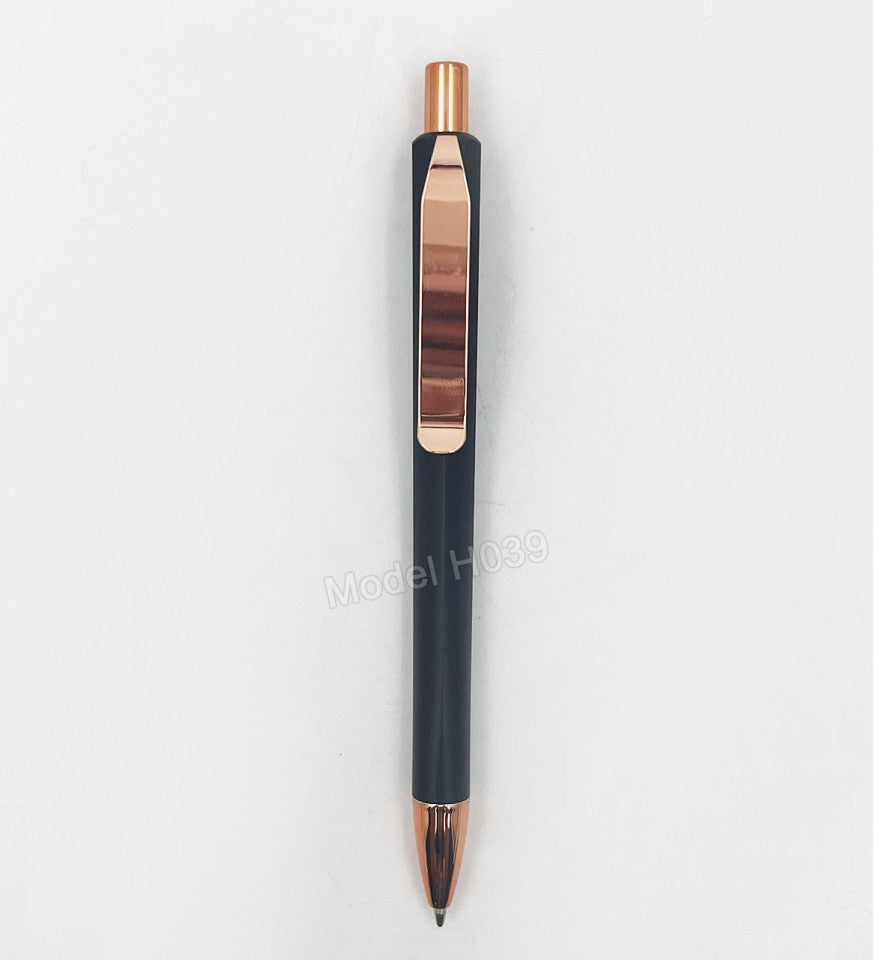 MetalClip Plastic Ball Pen