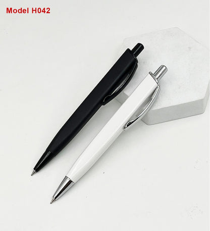MetalClip Plastic Ball Pen