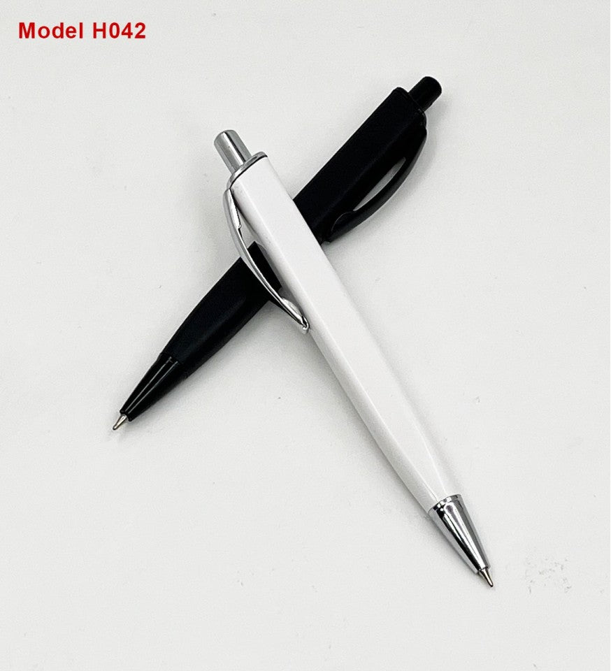 MetalClip Plastic Ball Pen