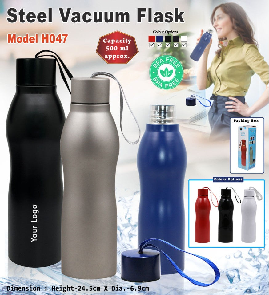 Steel Vacuum Flask – 500ml