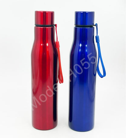 AquaSteel Pro 1000ml Stainless Steel Water Bottle with Carry Lace