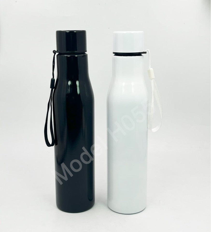 AquaSteel Pro 1000ml Stainless Steel Water Bottle with Carry Lace