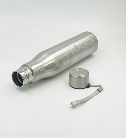 AquaSteel Pro 1000ml Stainless Steel Water Bottle with Carry Lace