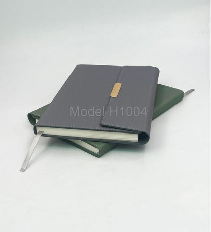 Executive PU Leather Notebook Diary with Pen Holder & Bookmark